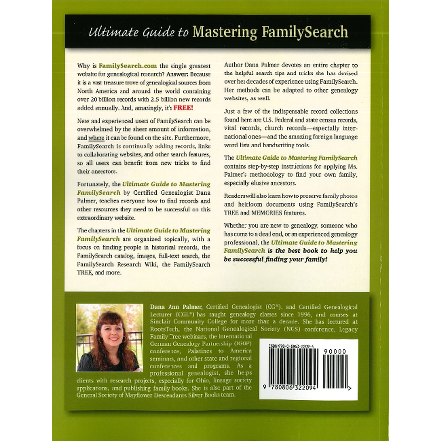 Ultimate Guide to Mastering FamilySearch back cover