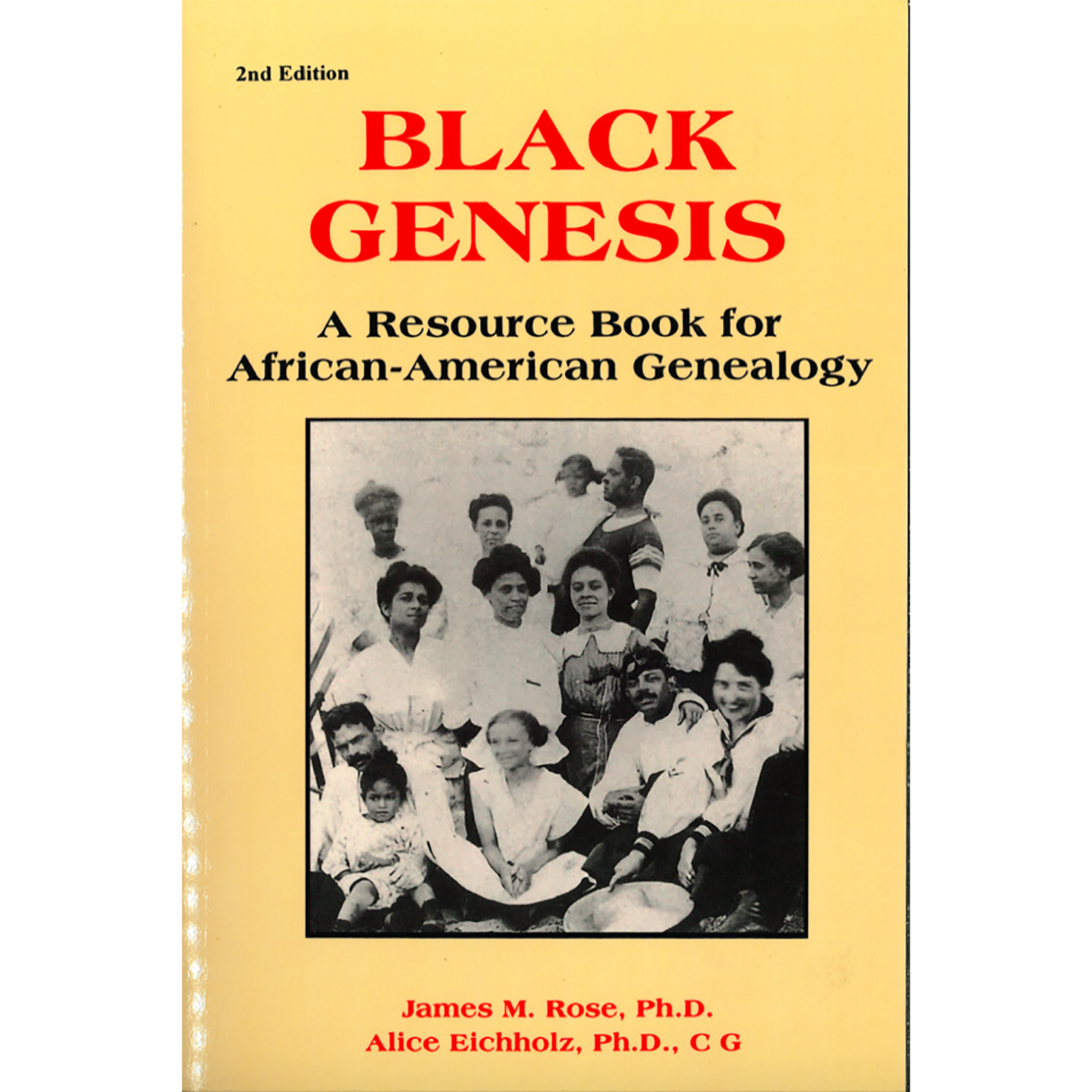 Black Genesis: A Resource Book for African-American Genealogy, 2nd edition