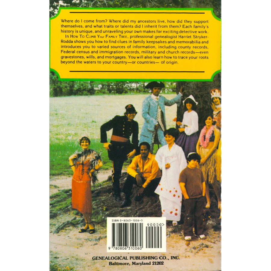 How To Climb Your Family Tree: Genealogy for Beginners back cover