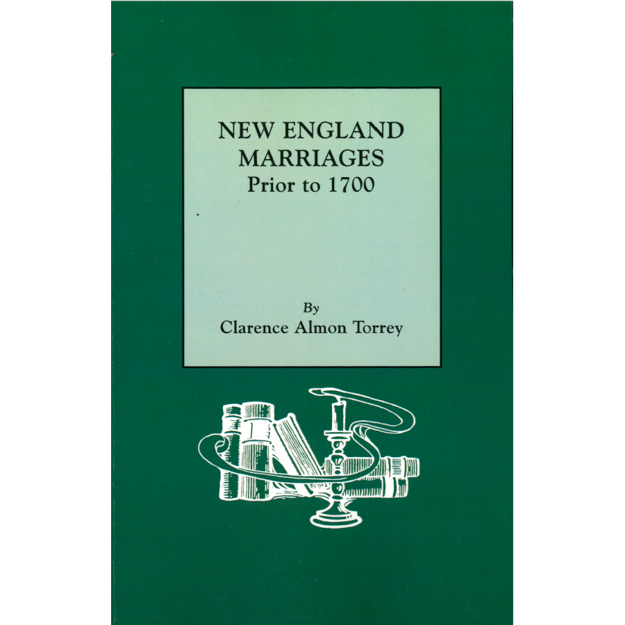 New England Marriages Prior to 1700