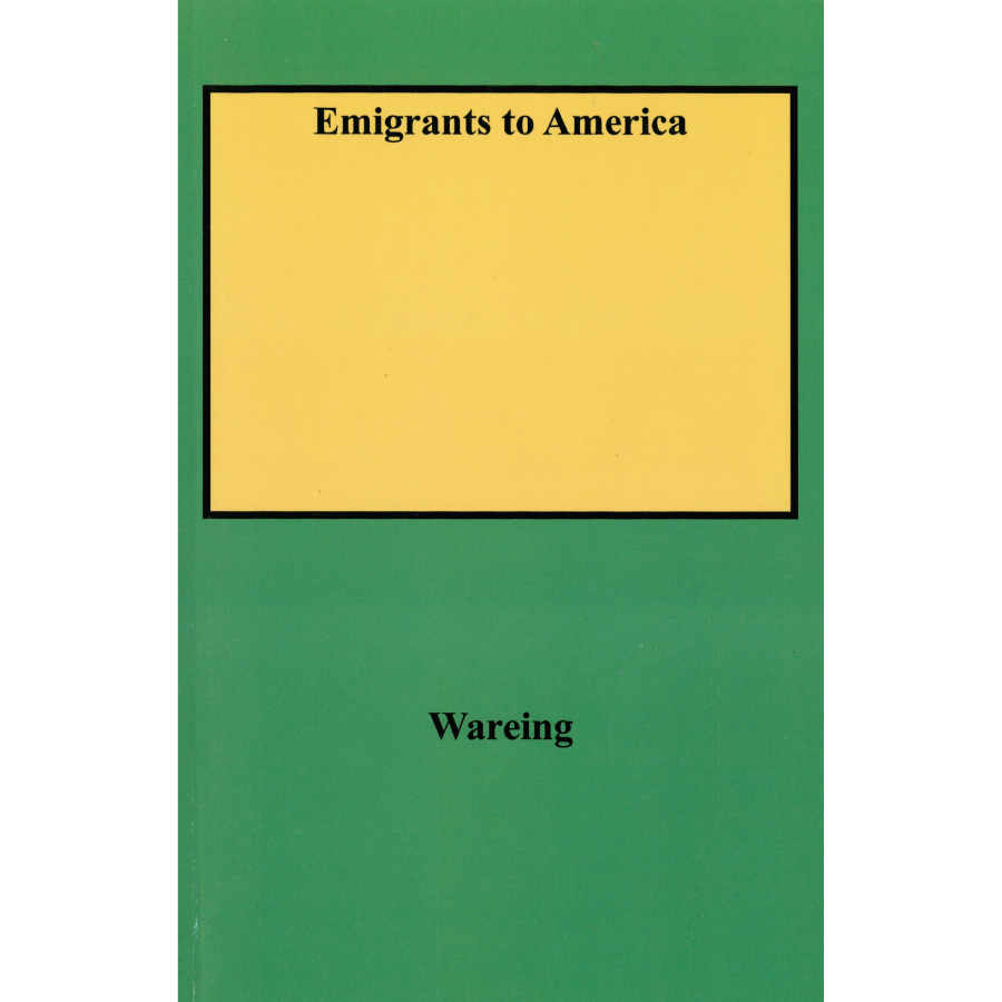 Emigrants to America Indentured Servants Recruited in London, 1718-1733