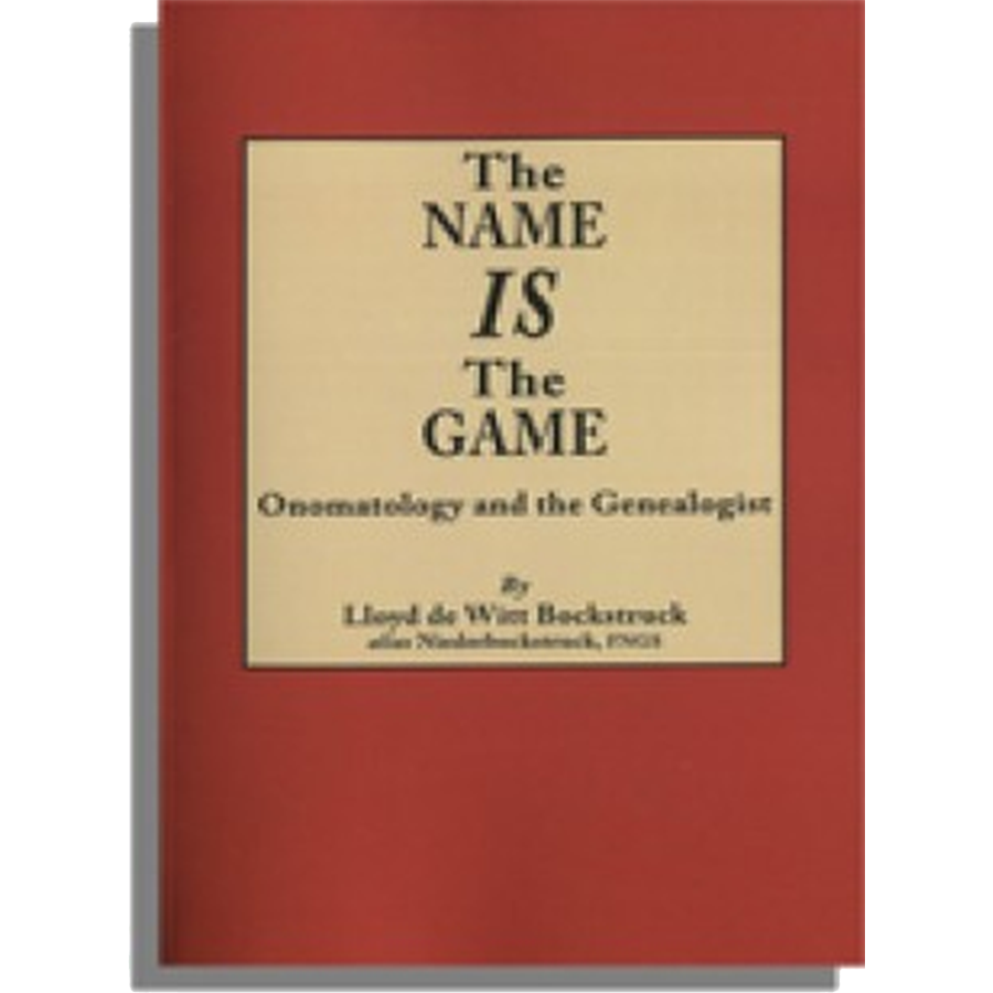 The Name IS the Game