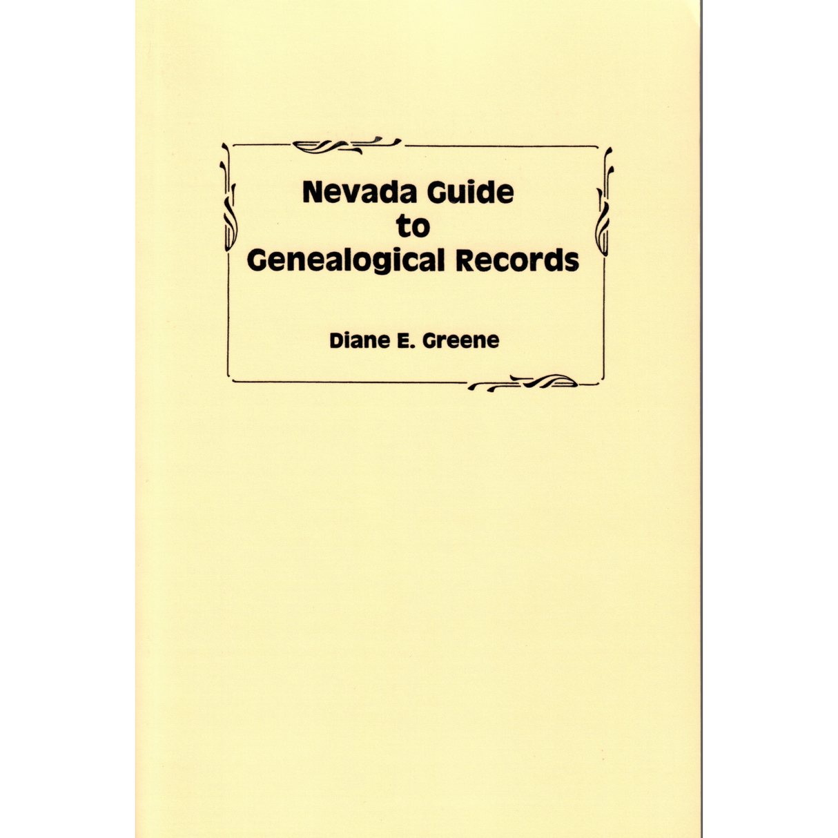 Nevada Guide to Genealogical Records