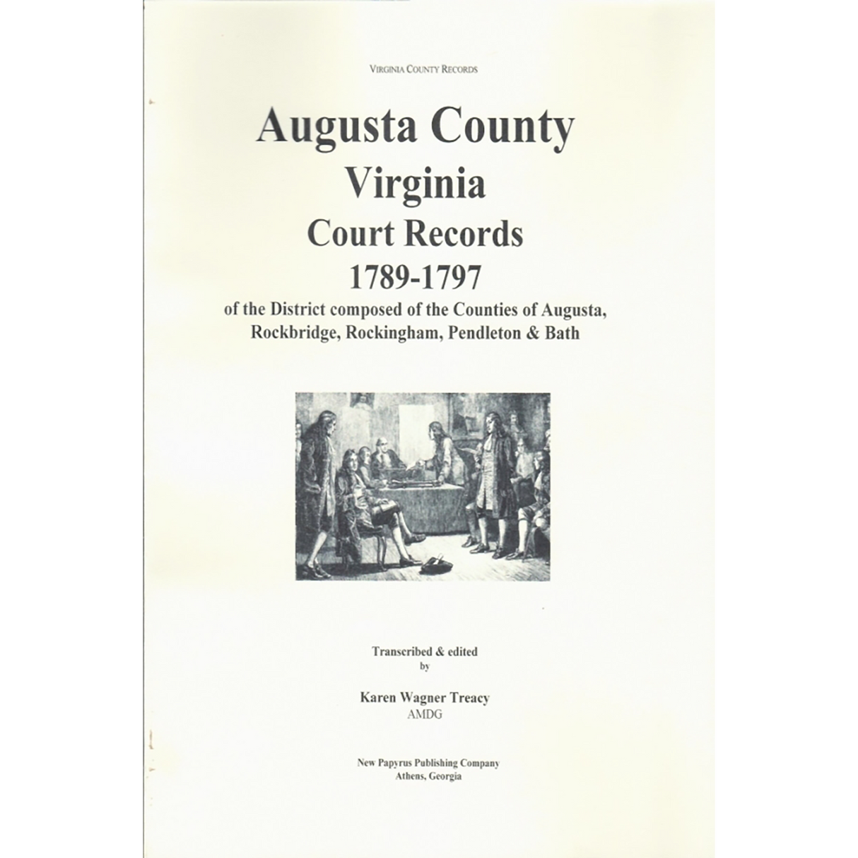 Augusta County, Virginia Court Records, 1789-1797
