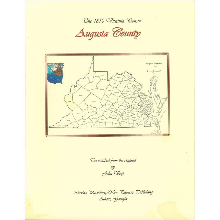 Augusta County, Virginia 1810 Federal Census: A Transcription