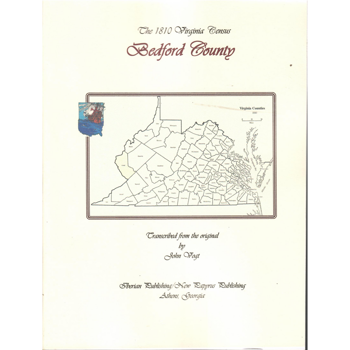 Bedford County, Virginia 1810 Census