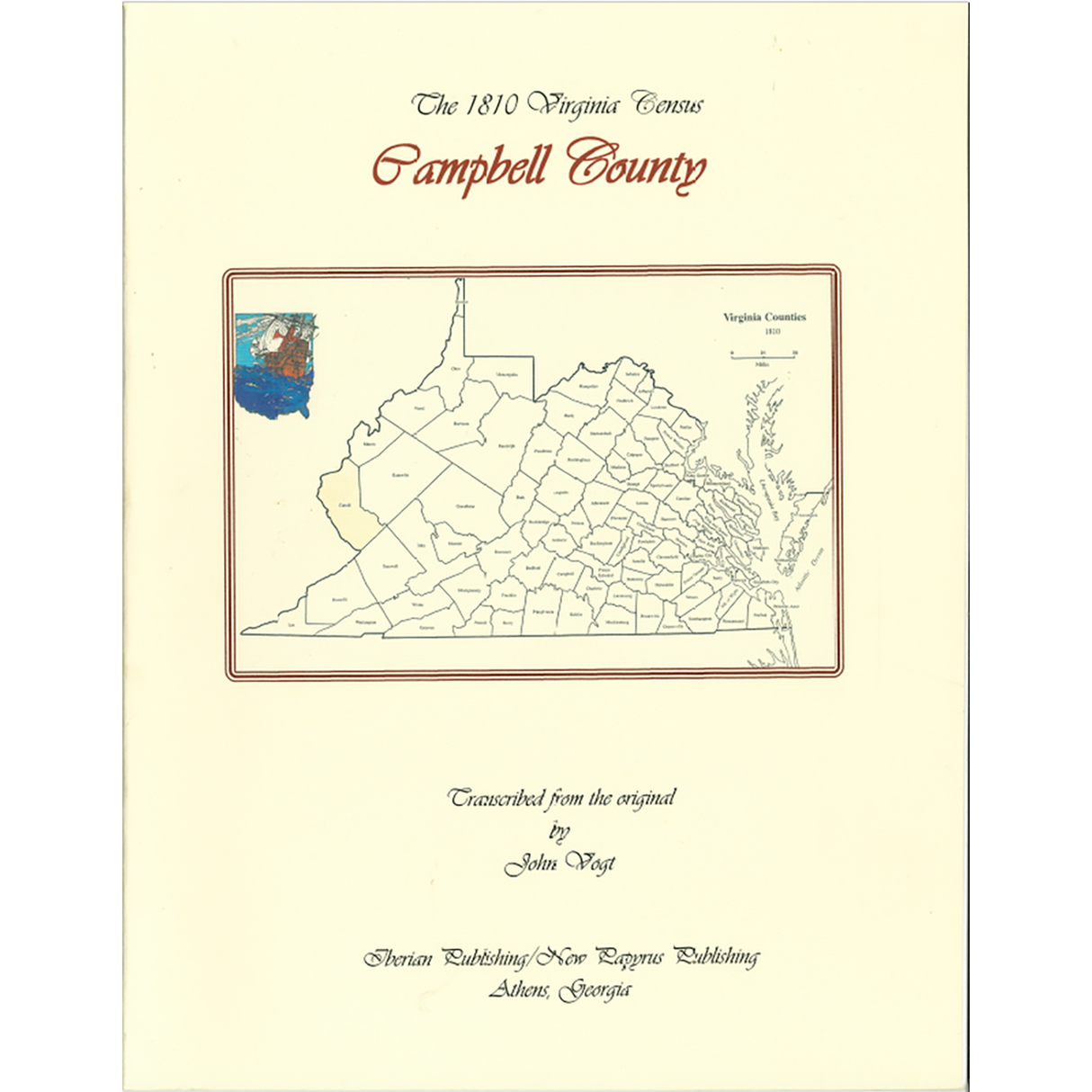 Campbell County, Virginia 1810 Census