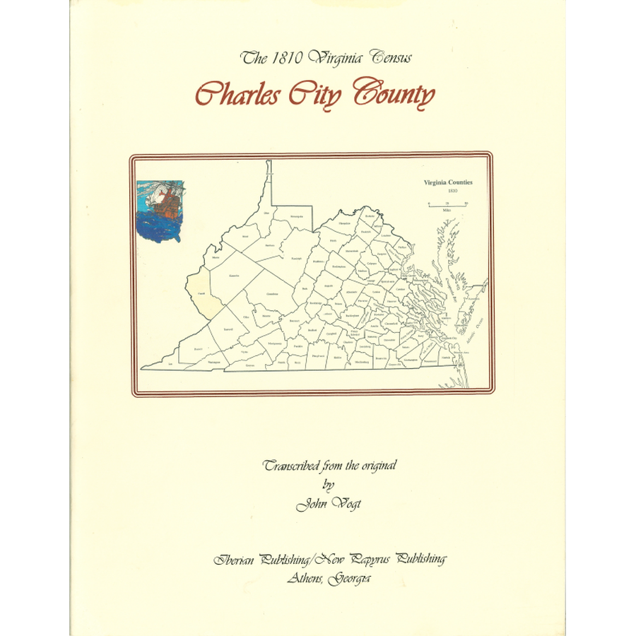 Charles City County, Virginia 1810 Census