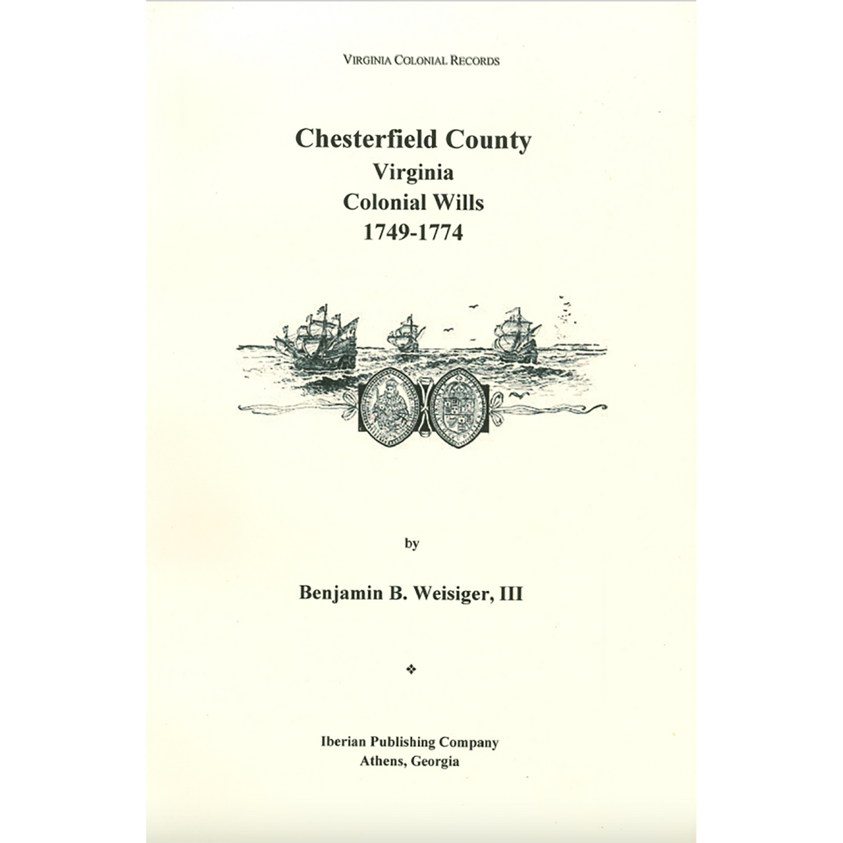 Chesterfield County, Virginia Colonial Wills, 1749-1774