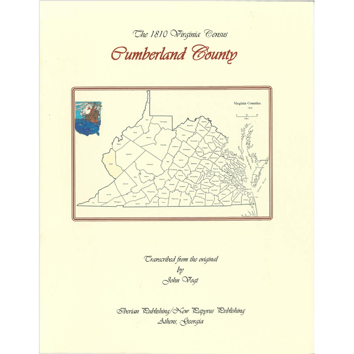 Cumberland County, Virginia 1810 Census