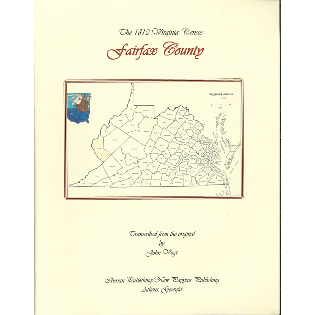 Fairfax County, Virginia 1810 Census