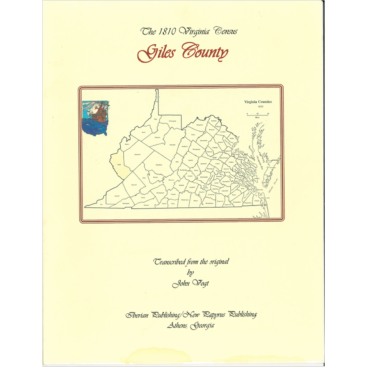 Giles County, Virginia Federal Census of 1810: A Transcription