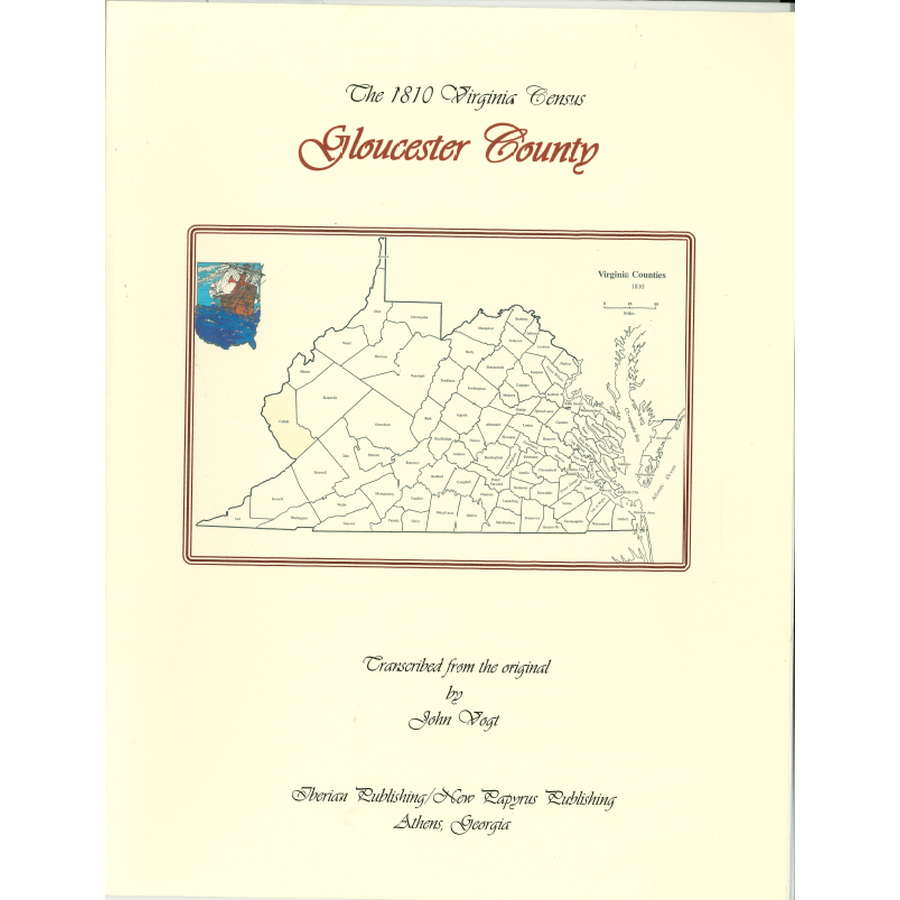 Gloucester County, Virginia 1810 Census