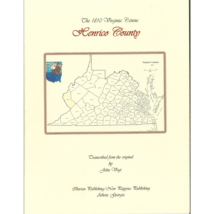 Henrico County, Virginia 1810 Census