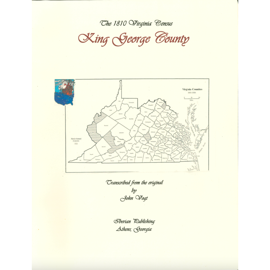 1810 King and Queen County, Virginia Census