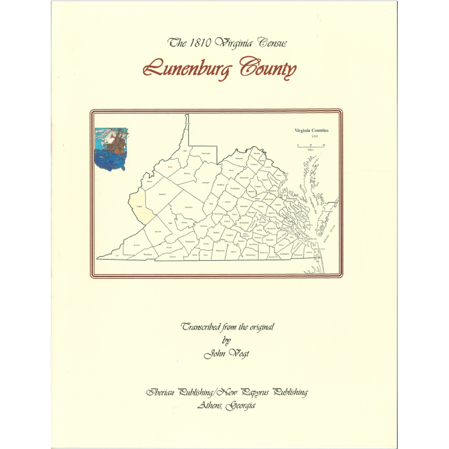 Lunenburg County, Virginia 1810 Census