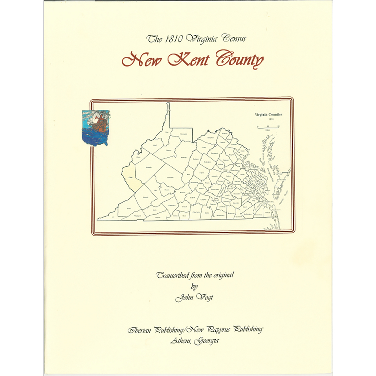 New Kent County, Virginia 1810 Federal Census: A Transcription