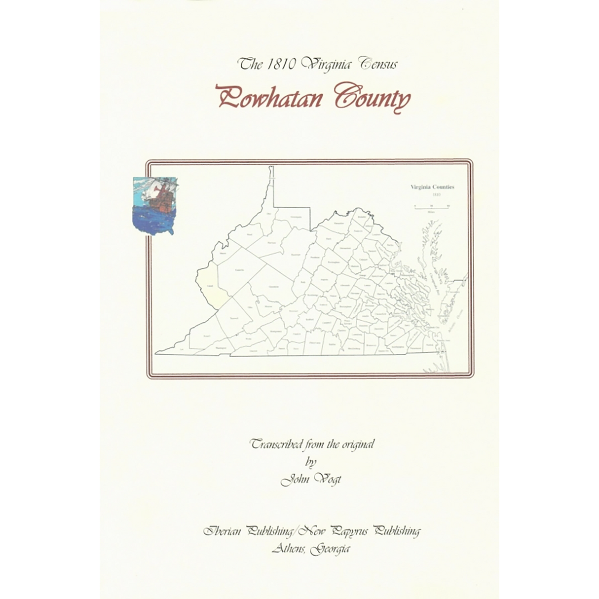 Powhatan County, Virginia 1810 Census