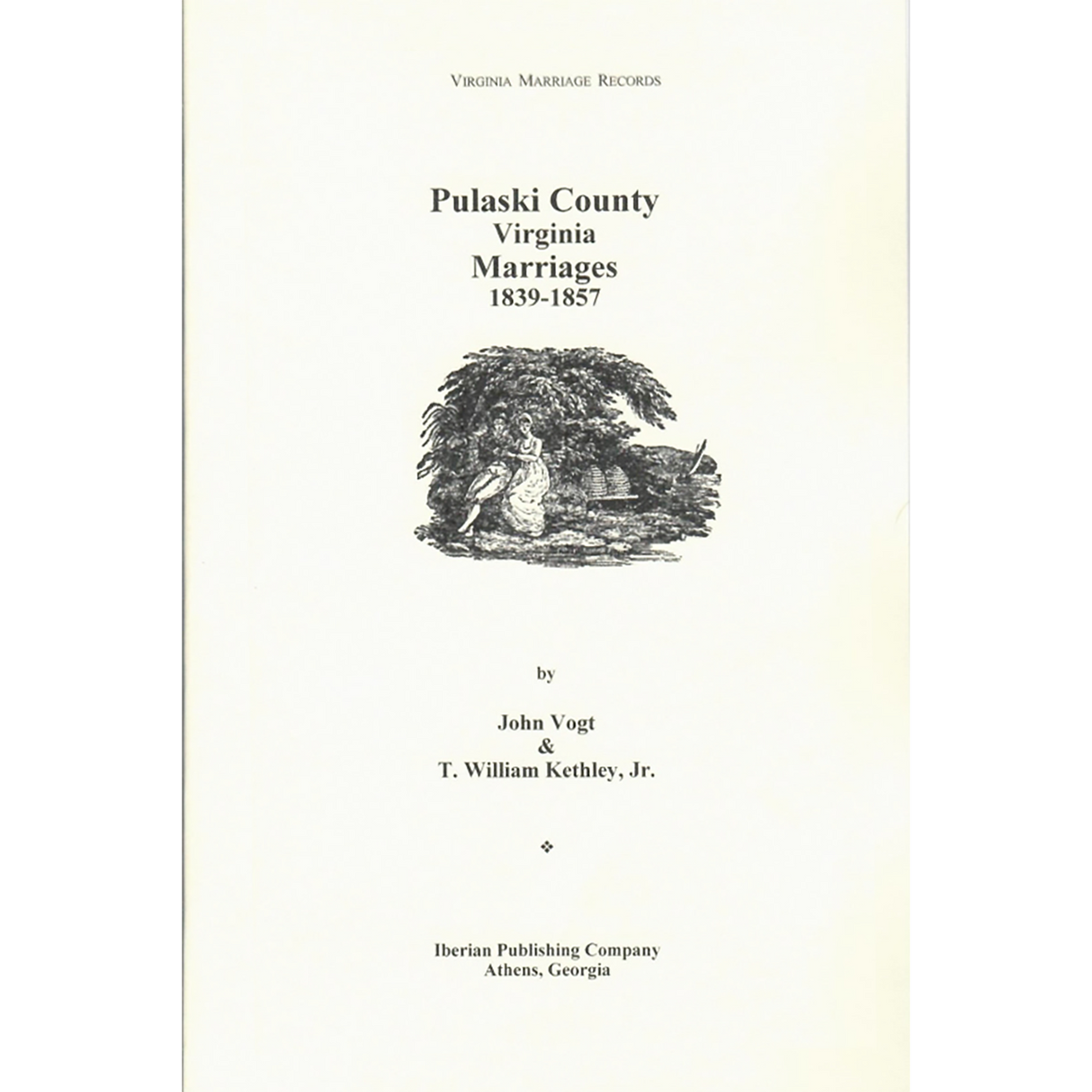 Pulaski County, Virginia Marriages, 1839-1857