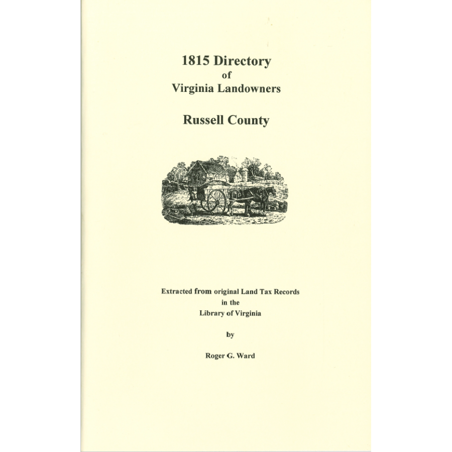 Russell County, Virginia 1815 Directory of Landowners