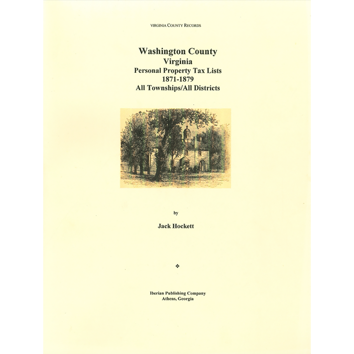 Washington County, Virginia Personal Property Tax Lists, Volume 9: 1871-1879 (All Townships/All Districts)
