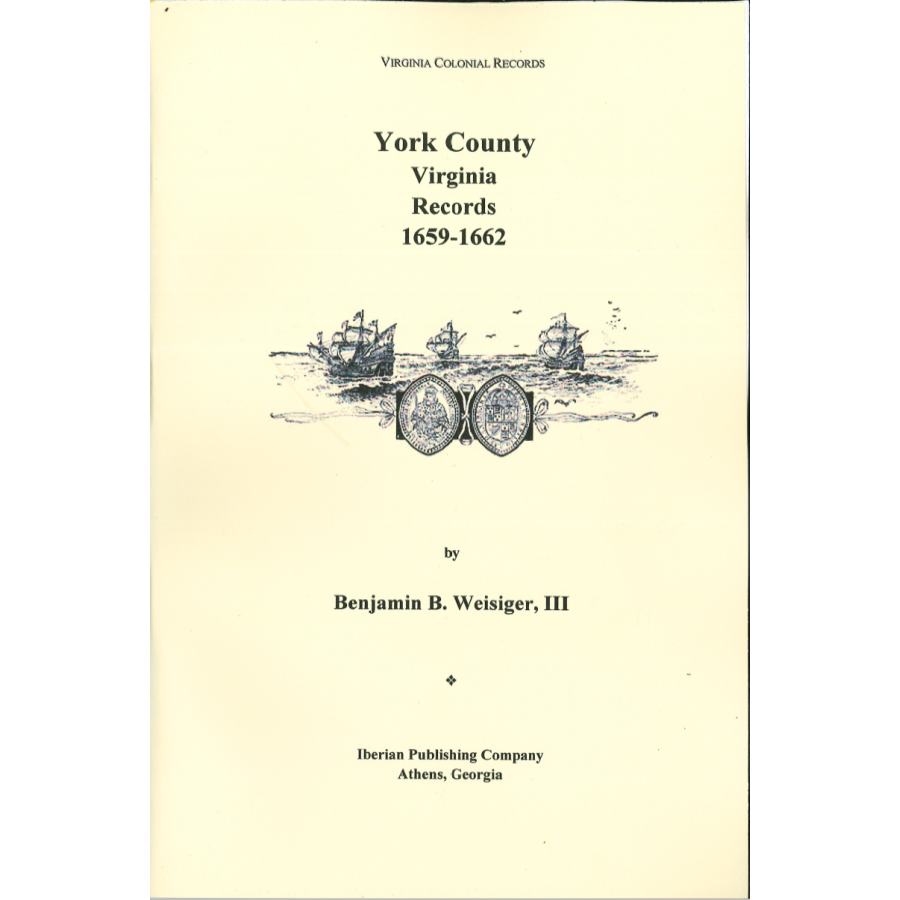 York County, Virginia Records, 1659-1662