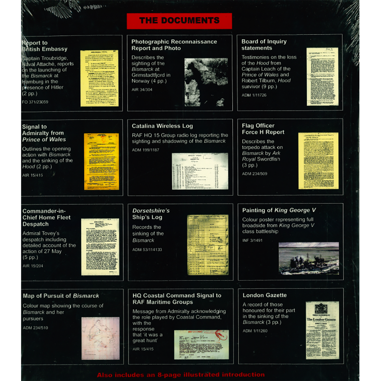 Battlefront: Sinking of the Bismarck back cover