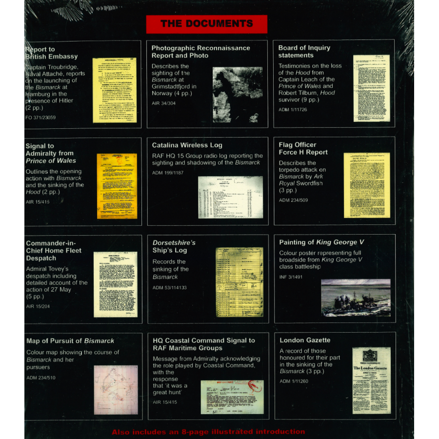 Battlefront: Sinking of the Bismarck back cover