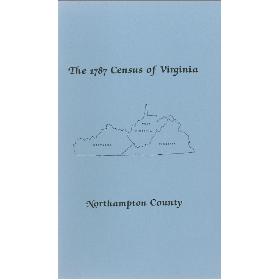 The Personal Property Tax Lists for the Year 1787 for Northampton County, Virginia