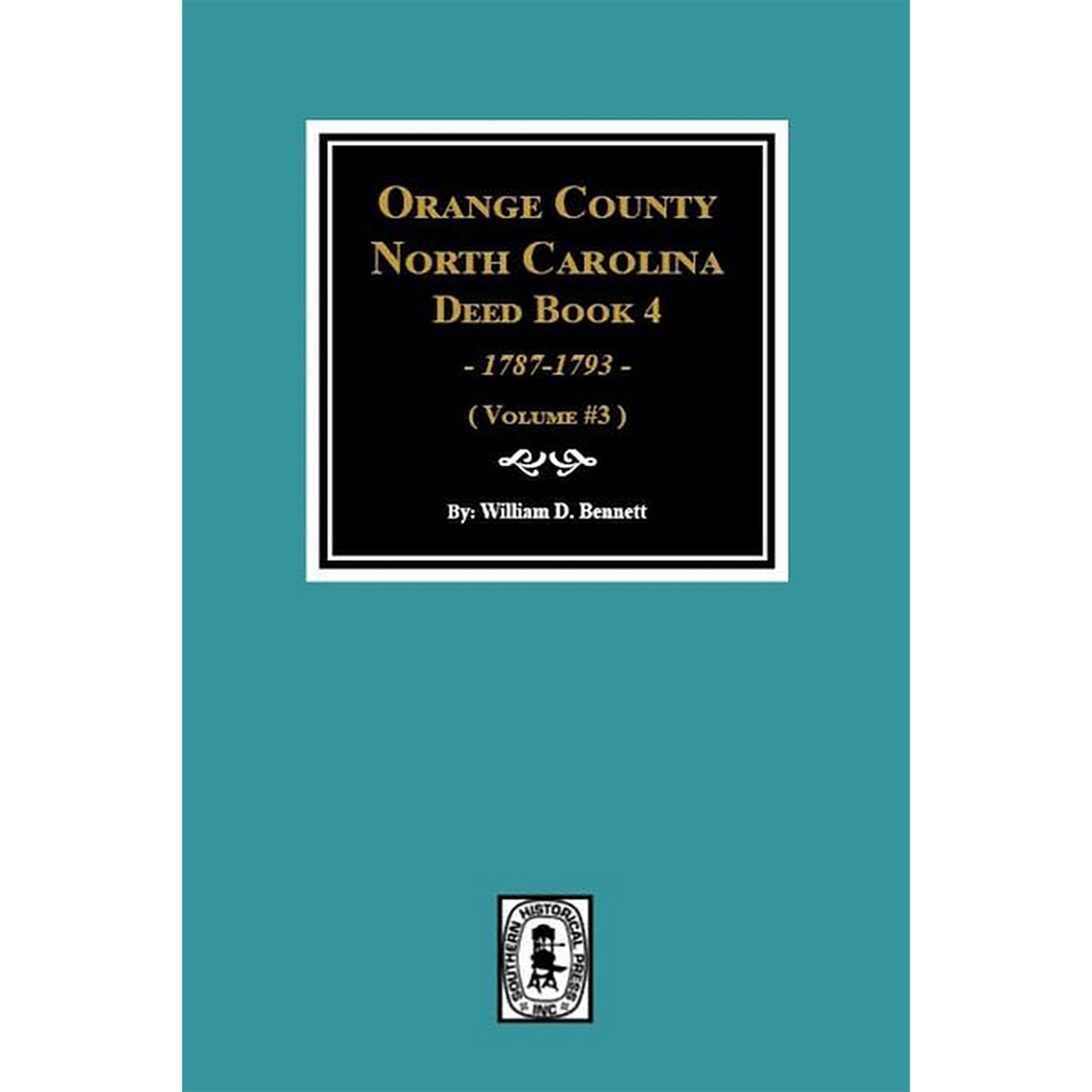 Orange County, North Carolina Deed Book 4, 1787-1793 Volume 3