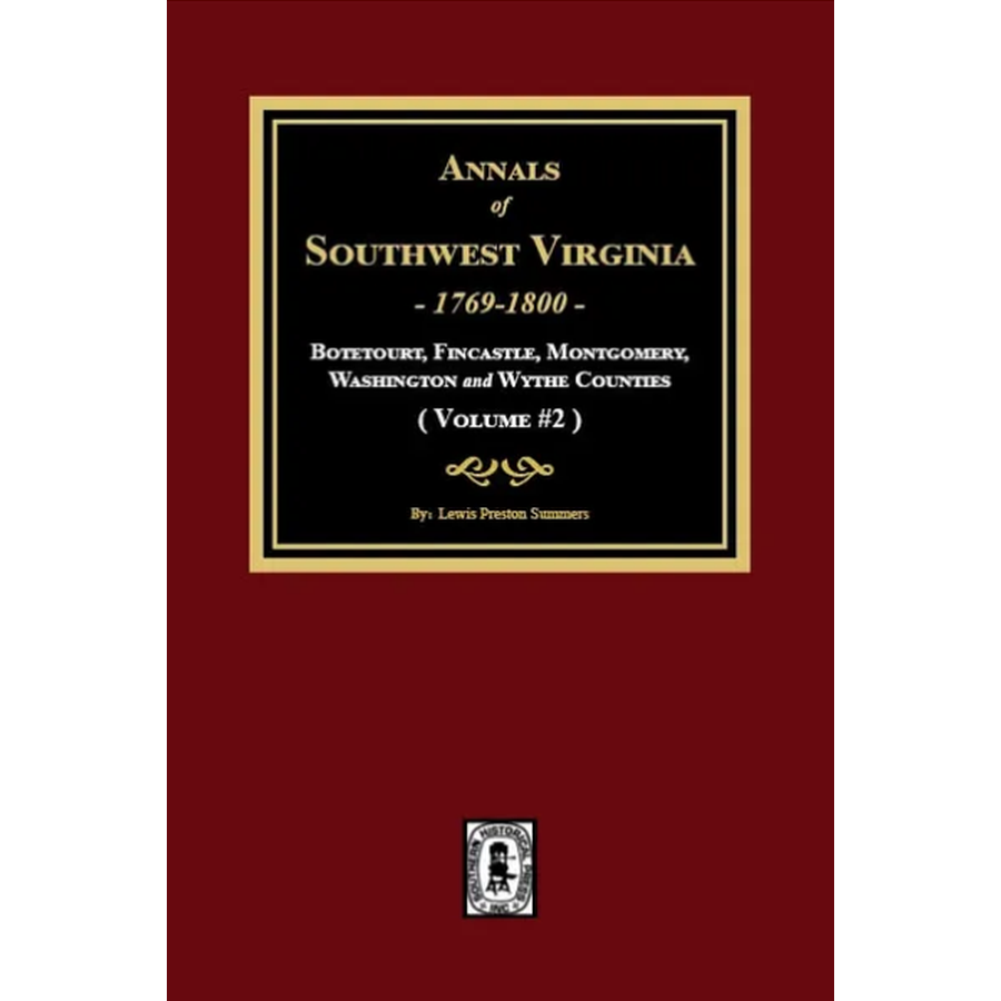 Annals of Southwest Virginia 1769-1800 vol. 2
