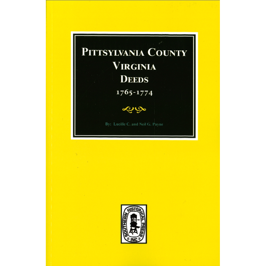 Pittsylvania County, Virginia Deeds, 1765-1774.