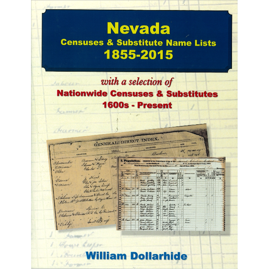 Nevada Censuses and Substitute Name Lists, 1855-2015