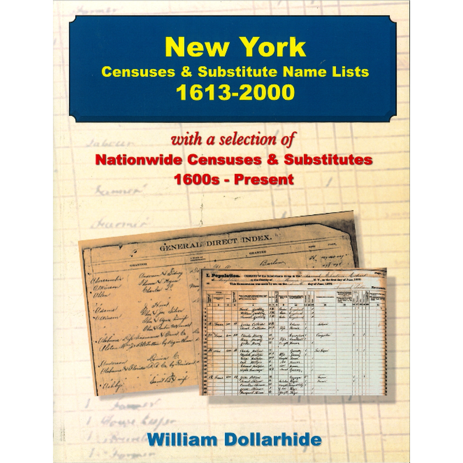 New York Censuses and Substitute Name Lists, 1613-2000