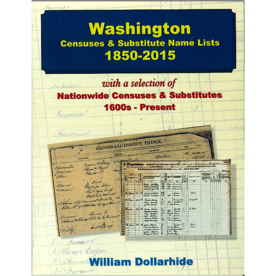 Washington Censuses and Substitute Name Lists, 1850-2015
