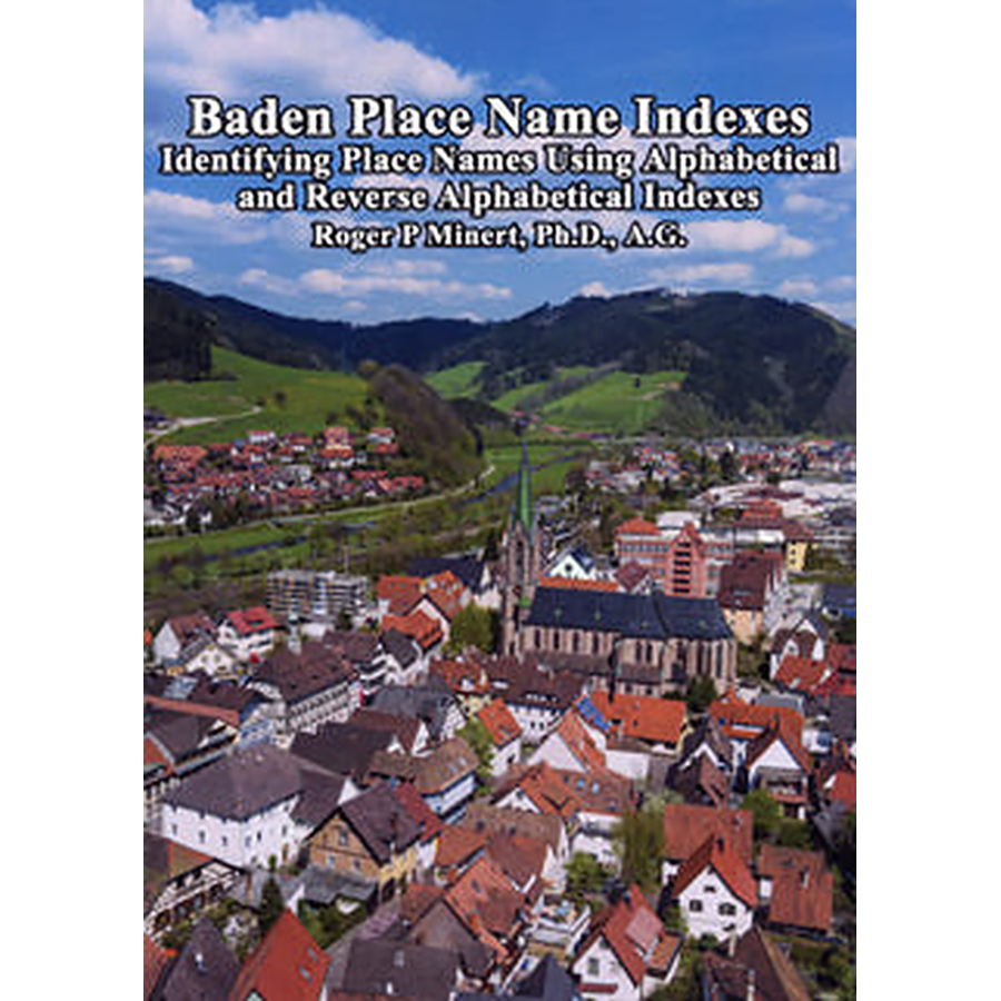 Baden Place Name Indexes
