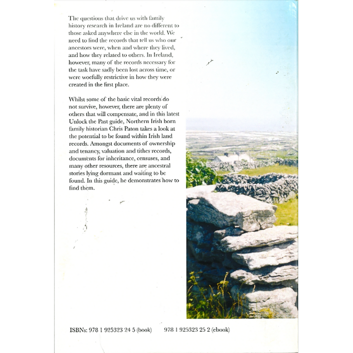 Discover Irish Land Records back cover