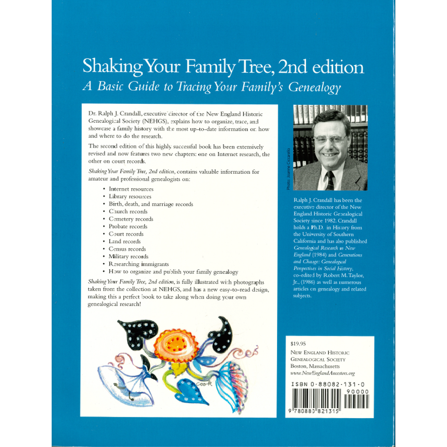 Shaking Your Family Tree: A Basic Guide to Tracing Your Family Genealogy, 2nd Edition back cover