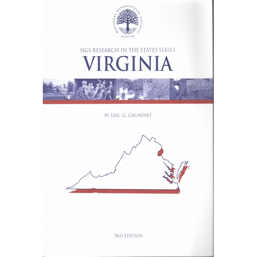 NGS Research in the States: Virginia, 3rd Edition