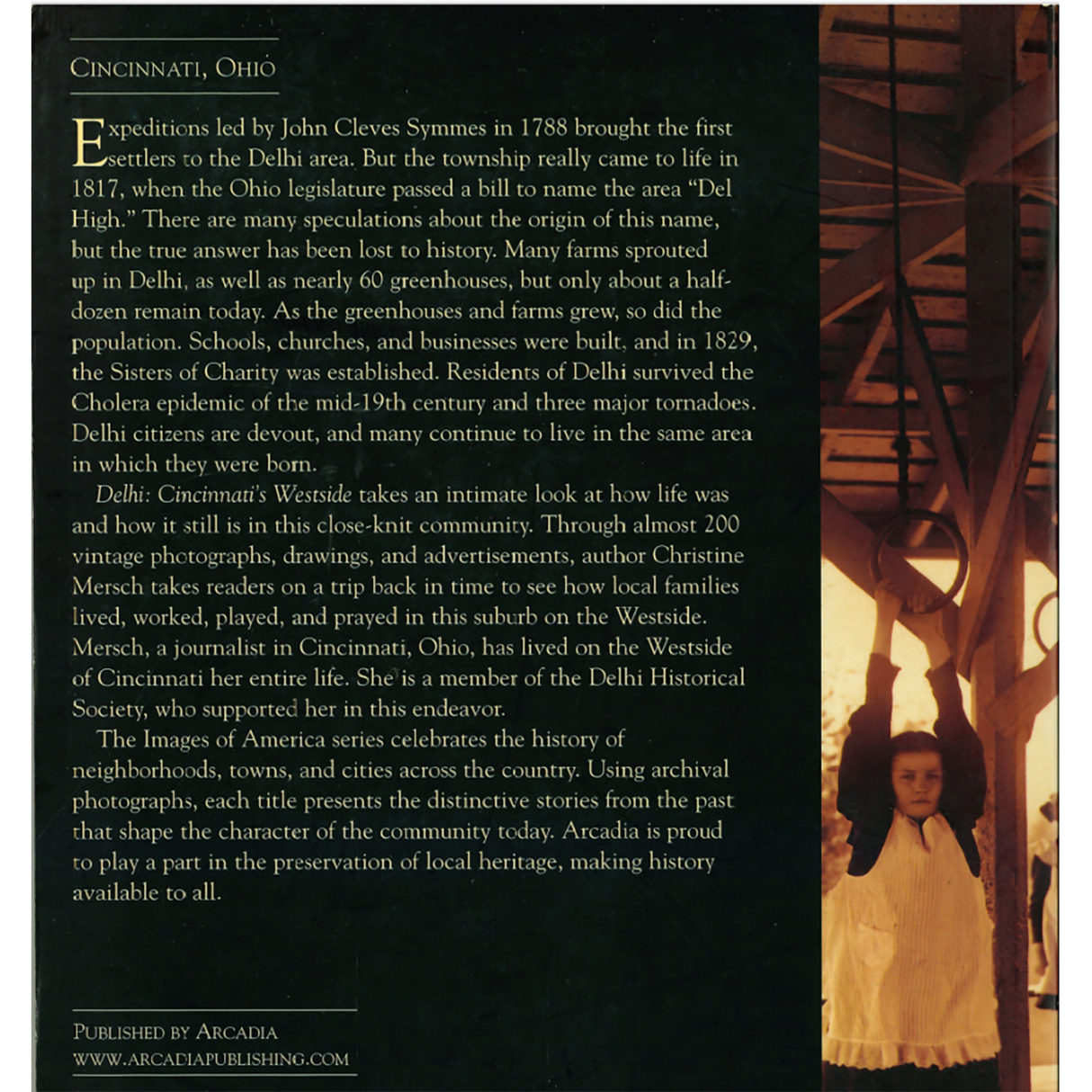 Delhi - Cincinnati's Westside back cover