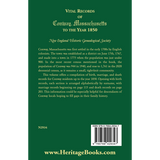 Vital Records of Conway, Massachusetts