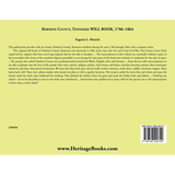 Hawkins County, Tennessee Will Book, 1786-1864