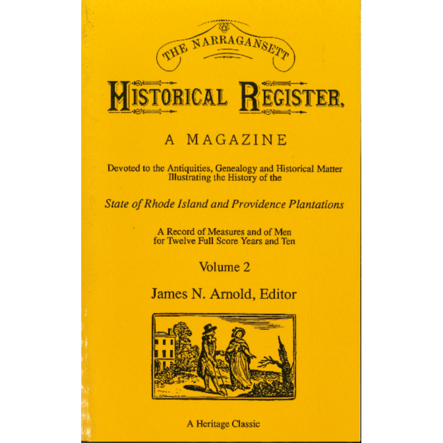 The Narragansett Historical Register, Volume 2