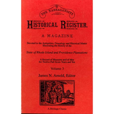 The Narragansett Historical Register, Volume 3