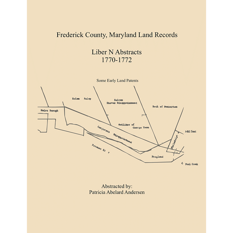 Frederick County, Maryland Land Records Abstracts, Liber N 1770-1772