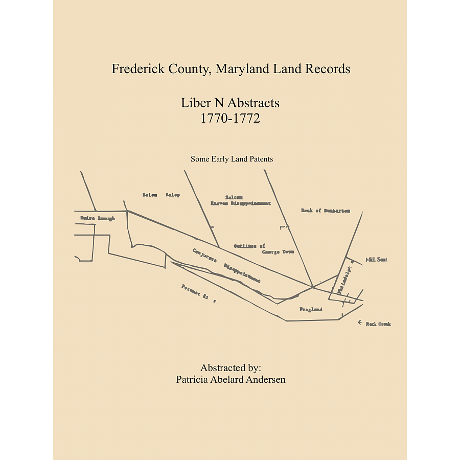 Frederick County, Maryland Land Records Abstracts, Liber N 1770-1772