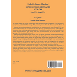 Frederick County, Maryland Land Records Abstracts, 1778-1784, Liber WR1 through WR4 back cover