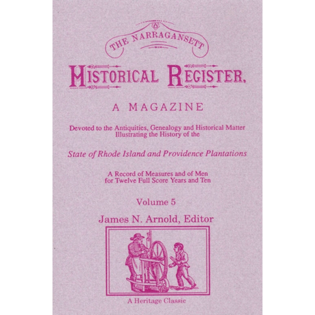The Narragansett Historical Register, Volume 5