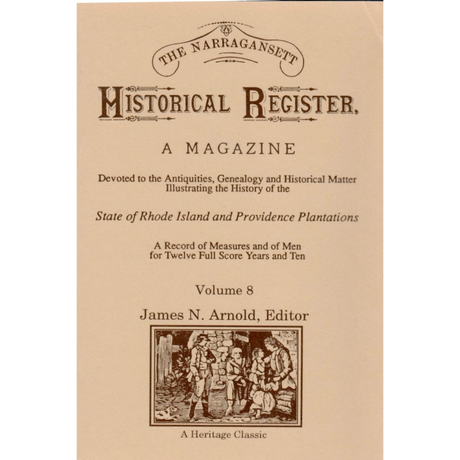 The Narragansett Historical Register, Volume 8