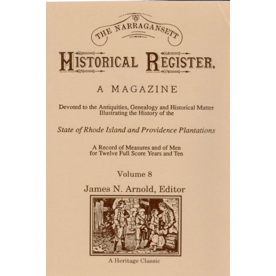 The Narragansett Historical Register, Volume 8